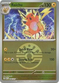 Raichu (Friend Ball) | 056/217 | Reverse Holofoil | ME: Ascended Heroes