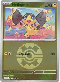 Helioptile (Quick Ball) | 063/217 | Reverse Holofoil | ME: Ascended Heroes