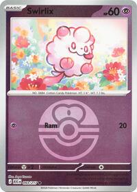 Swirlix (Love Ball) | 093/217 | Reverse Holofoil | ME: Ascended Heroes