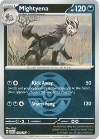 Mightyena | 129/217 (Dusk Ball) | Reverse Holofoil | ME: Ascended Heroes