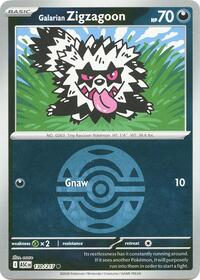 676955_200w.jpg Galarian Zigzagoon (Dusk Ball) | 130/217 | Reverse Holofoil | ME: Ascended Heroes