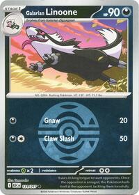 Galarian Linoone (Dusk Ball) | 131/217 | Reverse Holofoil | ME: Ascended Heroes