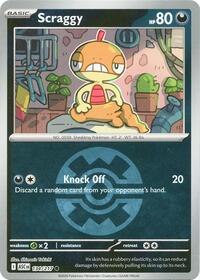 Scraggy (Quick Ball) | 134/217 | Reverse Holofoil | ME: Ascended Heroes