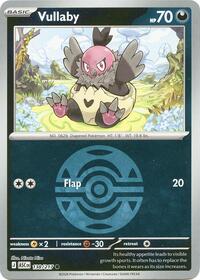 Vullaby (Dusk Ball) | 138/217 | Reverse Holofoil | ME: Ascended Heroes