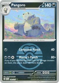 Pangoro (Love Ball) | 140/217 | Reverse Holofoil | ME: Ascended Heroes