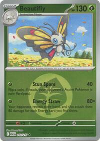 Beautifly | 013/217 (Energy Symbol Pattern) | Reverse Holofoil | ME: Ascended Heroes