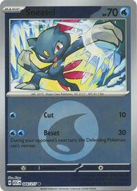 Sneasel (Energy Symbol Pattern) | 044/217 | Reverse Holofoil | ME: Ascended Heroes