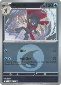 Weavile | 045/217 (Energy Symbol Pattern) | Reverse Holofoil | ME: Ascended Heroes