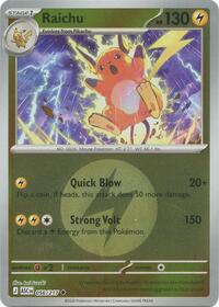 Raichu (Energy Symbol Pattern) | 056/217 | Reverse Holofoil | ME: Ascended Heroes