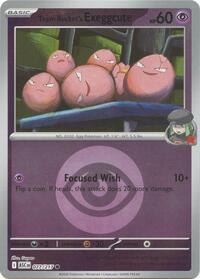 Team Rocket's exeggcute (Energy Symbol Pattern) | 077/217 | Reverse Holofoil | ME: Ascended Heroes