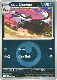 Galarian Linoone (Energy Symbol Pattern) | 131/217 | Reverse Holofoil | ME: Ascended Heroes