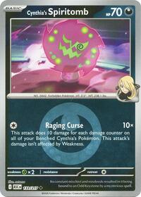 Cynthia's Spiritomb | 133/217 (Energy Symbol Pattern) | Reverse Holofoil | ME: Ascended Heroes