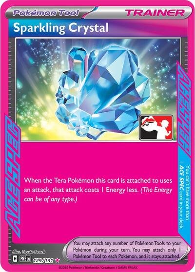 Sparkling Crystal - 129/131 | 129/131 | Holofoil | Prize Pack Series Cards