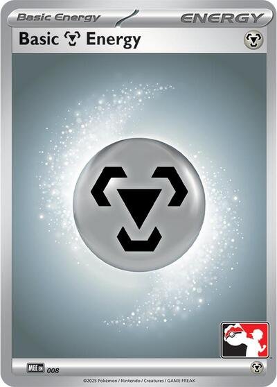 Basic Metal Energy - MEE008 | 8 | Normal | Prize Pack Series Cards
