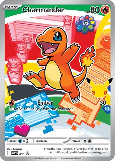 Charmander - 038 | Holofoil | ME: Mega Evolution Promo