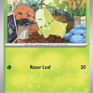 Chikorita (Cosmos Holo) | Holofoil | ME: Mega Evolution Promo