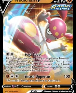 Medicham V | 2022 (Sebastian Lashmet) | 083/203 | Normal | World Championship Decks
