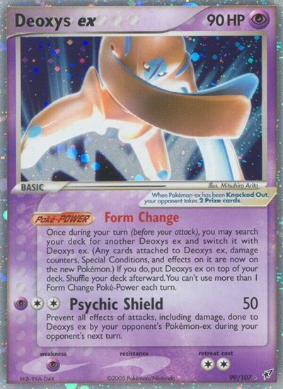 84771_400w Deoxys ex (Defense Forme) | 99/107 | Normal | Deoxys