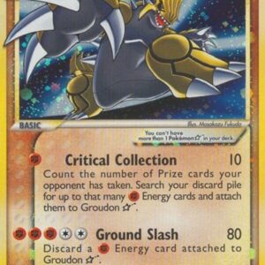 Groudon Star | 111/113 | Holofoil | Delta Species