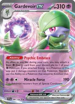 Gardevoir ex | 2023 (Tord Reklev) | 086/198 | Normal | World Championship Decks