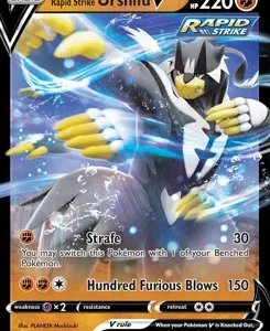 Rapid Strike Urshifu V | 2022 (Sebastian Lashmet) | 087/163 | Normal | World Championship Decks