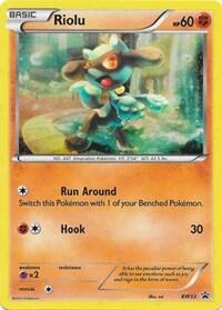 Riolu - BW33 (Cosmos Holo) | BW33 | Holofoil | Black and White Promos