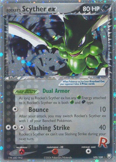 88789_400w Rocket's Scyther ex | 102/109 | Normal | Team Rocket Returns