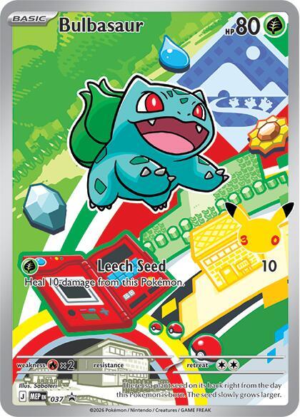 Bulbasaur – 037 Holofoil ME: Mega Evolution Promo Bulbasaur – 037 Holofoil ME: Mega Evolution Promo