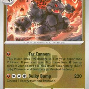 Coalossal (Energy Symbol Pattern) 120/217 Reverse Holofoil ME: Ascended Heroes