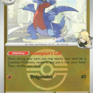Cynthia’s Gabite (Poke Ball) 110/217 Reverse Holofoil ME: Ascended Heroes