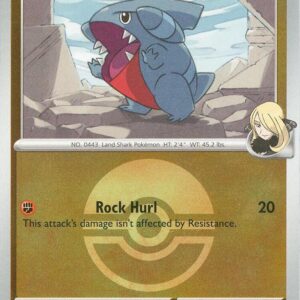 Cynthia’s Gible (Poke Ball) 109/217 Reverse Holofoil ME: Ascended Heroes
