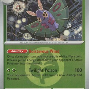 Dustox 015/217 (Energy Symbol Pattern) Reverse Holofoil ME: Ascended Heroes