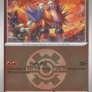 Entei (Quick Ball) 025/217 Reverse Holofoil ME: Ascended Heroes