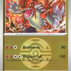 Groudon (Dusk Ball) 108/217 Reverse Holofoil ME: Ascended Heroes