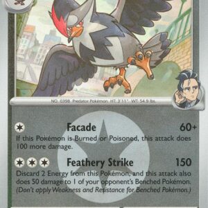 Larry’s Staraptor 170/217 (Energy Symbol Pattern) Reverse Holofoil ME: Ascended Heroes