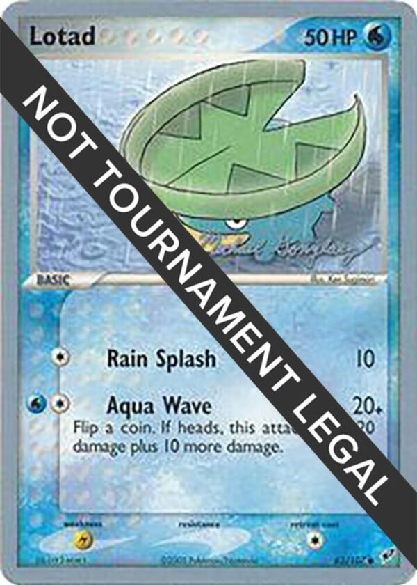 Lotad (63) 2005 (Michael Gonzalez) 63/107 Normal World Championship Decks