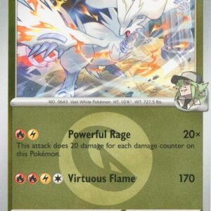 N’s Reshiram (Energy Symbol Pattern) 154/217 Reverse Holofoil ME: Ascended Heroes