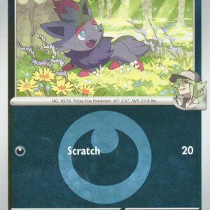 N’s Zorua (Energy Symbol Pattern) 136/217 Reverse Holofoil ME: Ascended Heroes