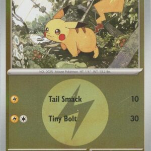 Pikachu (Energy Symbol Pattern) 055/217 Reverse Holofoil ME: Ascended Heroes
