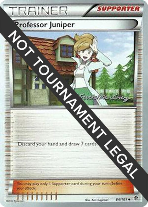 Professor Juniper 2015 (Patrick Martinez) 84/101 Normal World Championship Decks Professor Juniper 2015 (Patrick Martinez) 84/101 Normal World Championship Decks