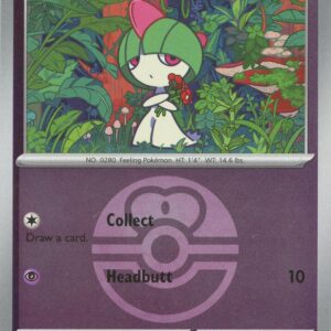 Ralts (Love Ball) 087/217 Reverse Holofoil ME: Ascended Heroes
