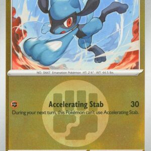 Riolu (Energy Symbol Pattern) 112/217 Reverse Holofoil ME: Ascended Heroes
