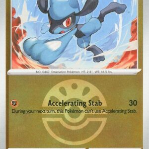 Riolu (Friend Ball) 112/217 Reverse Holofoil ME: Ascended Heroes