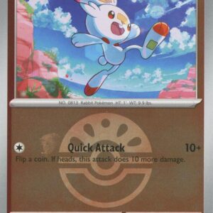 Scorbunny 036/217 (Friend Ball) Reverse Holofoil ME: Ascended Heroes