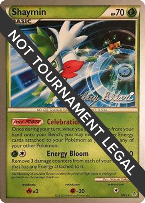 Shaymin 2012 (Zachary Bokhari) 8/95 Normal World Championship Decks