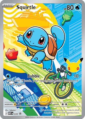 Squirtle – 039 Holofoil ME: Mega Evolution Promo Squirtle – 039 Holofoil ME: Mega Evolution Promo