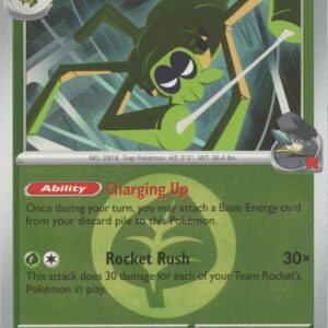 Team Rocket’s Spidops (Energy Symbol Pattern) 019/217 Reverse Holofoil ME: Ascended Heroes