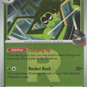 Team Rocket’s Spidops (Team Rocket) 019/217 Reverse Holofoil ME: Ascended Heroes