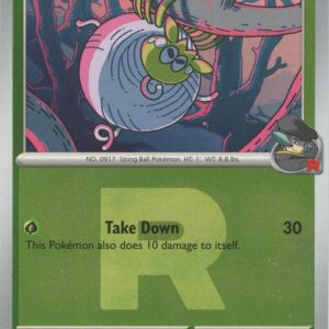 Team Rocket’s Tarountula (Team Rocket) 018/217 Reverse Holofoil ME: Ascended Heroes