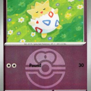 Togepi (Love Ball) 080/217 Reverse Holofoil ME: Ascended Heroes